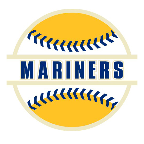 Baseball Seattle Mariners Logo decal supplier